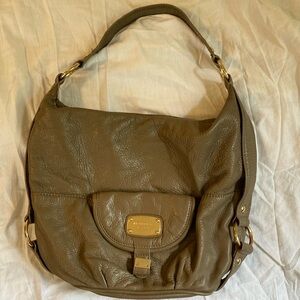 Tan Micheal Kors Leather Shoulder Bag